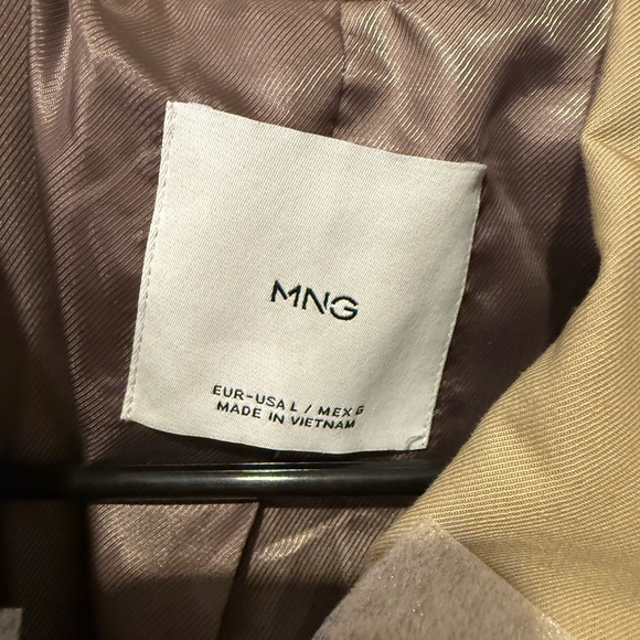 Mango Double Breasted Trench Coat - Picture 14 of 14